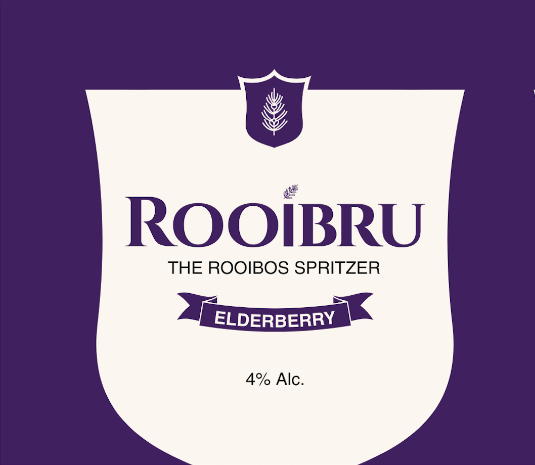 Rooibru Elderberry Hard Iced Tea can