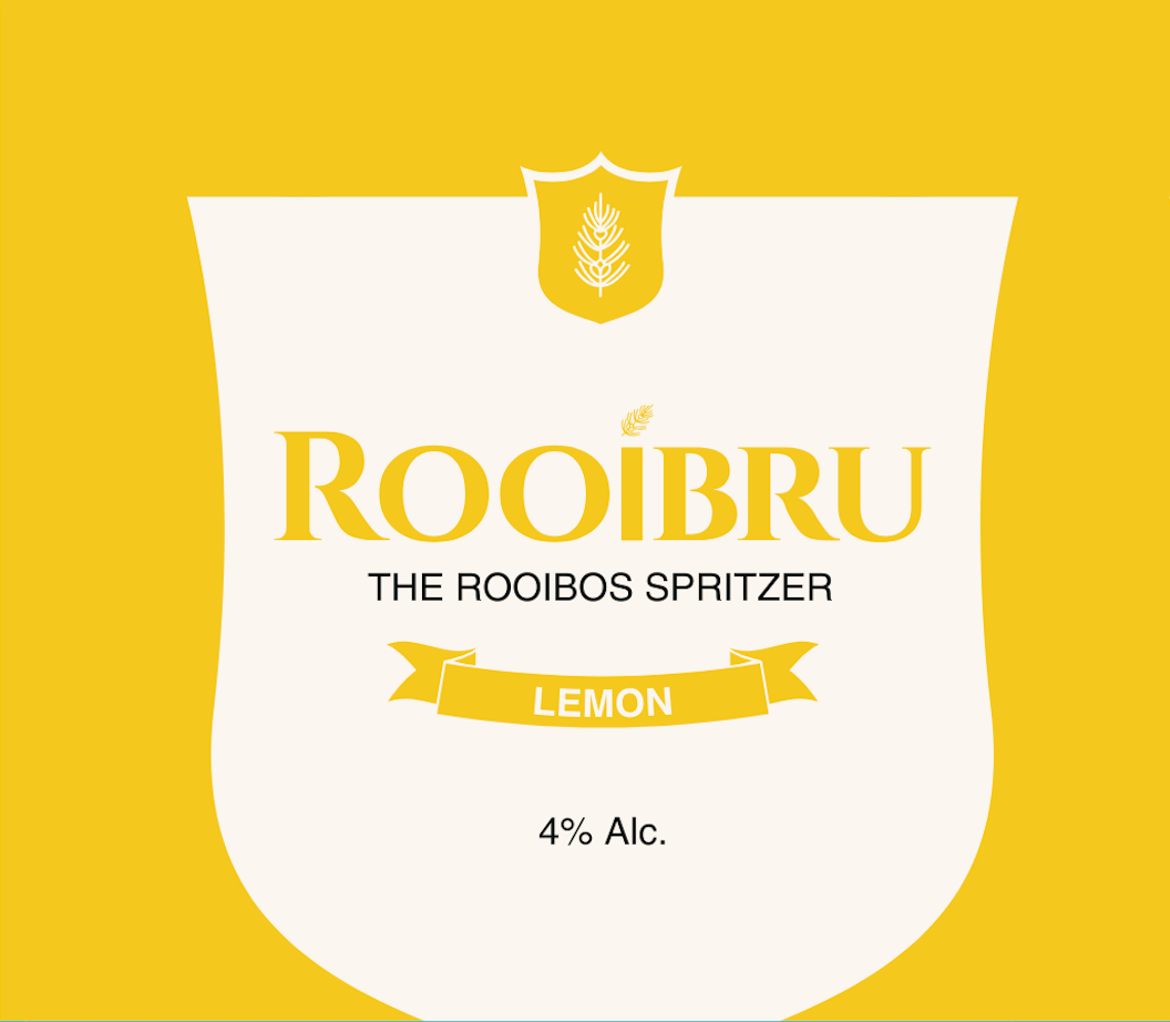 Rooibru Lemon Hard Iced Tea can